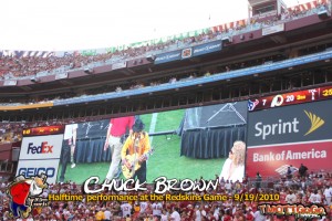[Pictorial + Video] Chuck Brown’s Performance at the Redskins Game