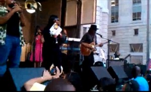 The Godfather of GO-GO Chuck Brown at the Woodrow Wilson Plaza [VIDEO]
