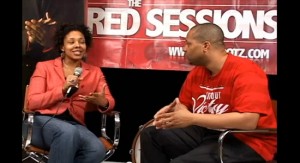 Teddi Payton Interviews Derek “RedFootz” Freeman @ KTGworks Studios