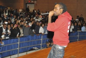 Wale Gives Central High School A Little Something To Be Ambitious About