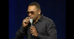Comedian Mike Epps tells a hilarious story at the Chuck Brown Memorial about Chuck and Marion Barry