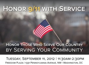 9/11 National Day of Service & Remembrance – Freedom Plaza
