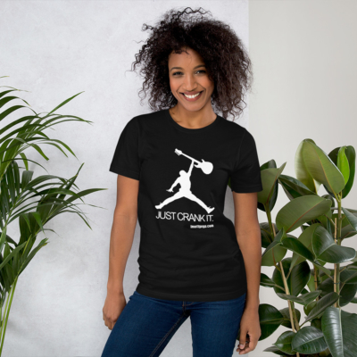 Just Crank It - Short-Sleeve T-Shirt (Black) - Image 4