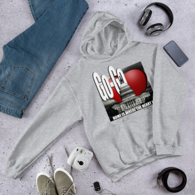 Go-Go Love Hoodie (Black / Grey) - Image 2