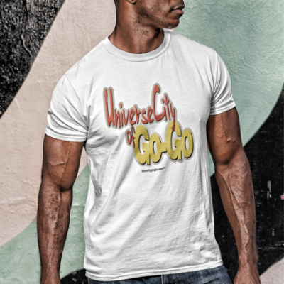 Retro UniverseCity of Go-Go T-Shirt (White) - Image 2