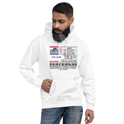 Go-Go Live at the Capital Centre Ticket Stub - Hoodie - Image 14
