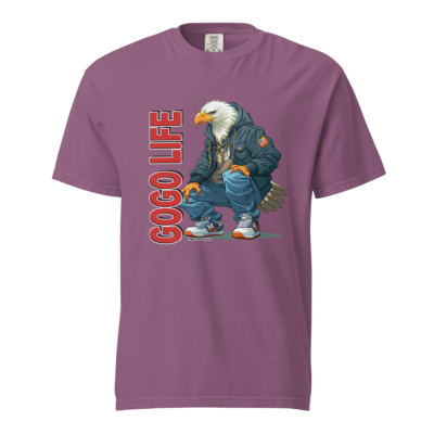 GoGo Life: Eagle Balance | Heavyweight T-shirt - Image 8