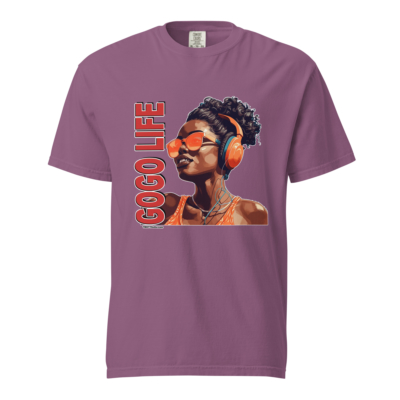 GoGo Life: She Radiates | Heavyweight T-shirt - Image 8
