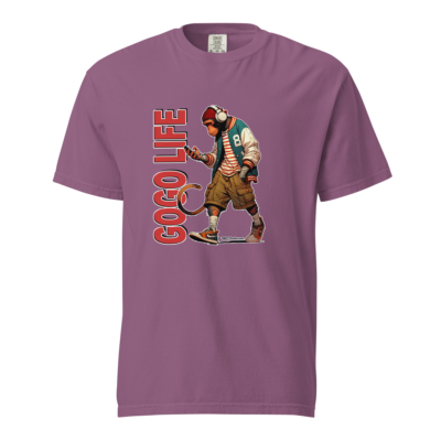 GoGo Life: Grape Ape | Heavyweight T-shirt - Image 8