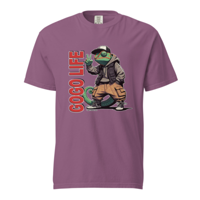 GoGo Life: Cool Chameleon | Heavyweight T-shirt - Image 8