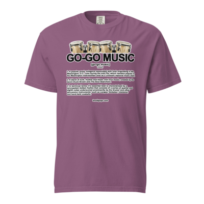 Go-Go Music Definition | Heavyweight T-shirt - Image 4