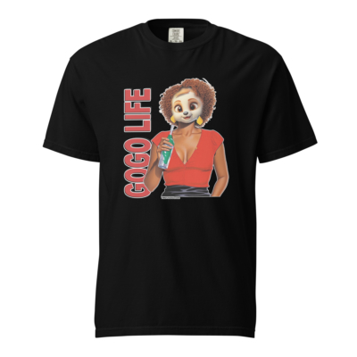 GoGo Life: Here Kitty Kitty | Heavyweight T-shirt - Image 2