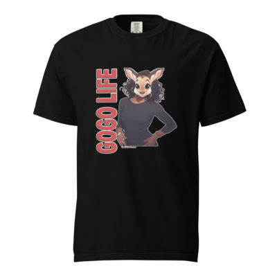 GoGo Life: She Wears It Well | Heavyweight T-shirt - Image 2