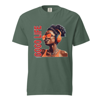GoGo Life: She Radiates | Heavyweight T-shirt - Image 7