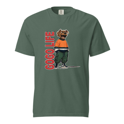 GoGo Life: Dog Barking | Heavyweight T-shirt - Image 7