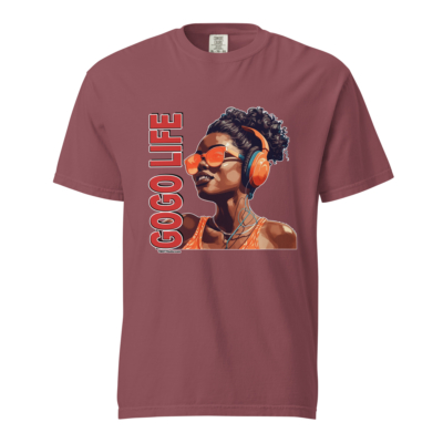 GoGo Life: She Radiates | Heavyweight T-shirt - Image 6