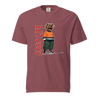 GoGo Life: Dog Barking | Heavyweight T-shirt - Image 6
