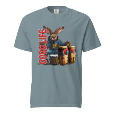 GoGo Life: Jack Rabbit 4 Beats | Heavyweight T-shirt - Image 6