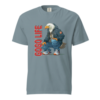 GoGo Life: Eagle Balance | Heavyweight T-shirt - Image 14