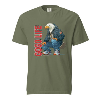 GoGo Life: Eagle Balance | Heavyweight T-shirt - Image 11