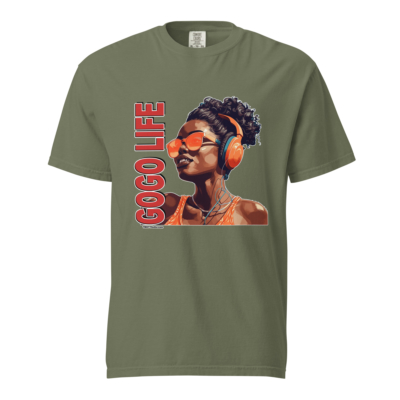 GoGo Life: She Radiates | Heavyweight T-shirt - Image 11