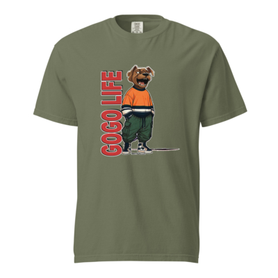 GoGo Life: Dog Barking | Heavyweight T-shirt - Image 11