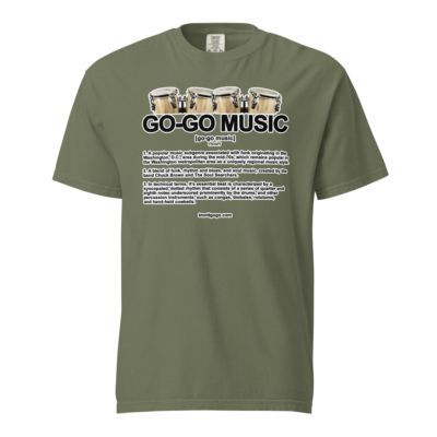 Go-Go Music Definition | Heavyweight T-shirt - Image 7