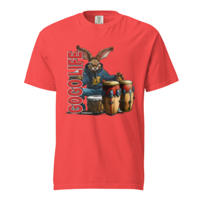 GoGo Life: Jack Rabbit 4 Beats | Heavyweight T-shirt - Image 4