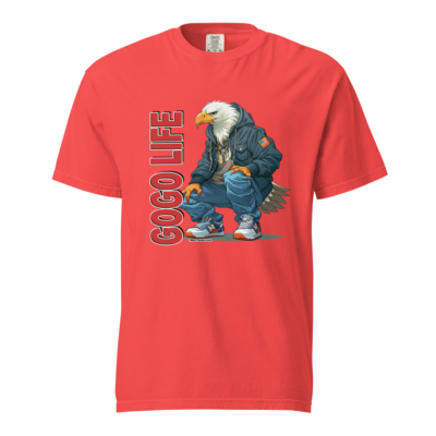 GoGo Life: Eagle Balance | Heavyweight T-shirt - Image 12