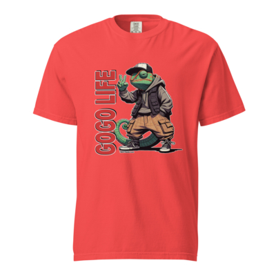 GoGo Life: Cool Chameleon | Heavyweight T-shirt - Image 12