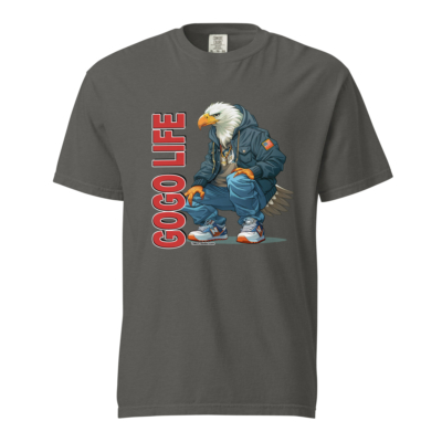 GoGo Life: Eagle Balance | Heavyweight T-shirt - Image 5