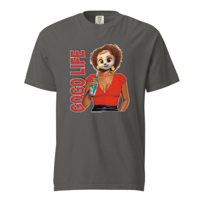 GoGo Life: Here Kitty Kitty | Heavyweight T-shirt - Image 5