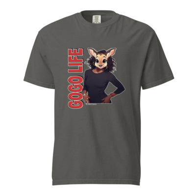 GoGo Life: She Wears It Well | Heavyweight T-shirt - Image 5