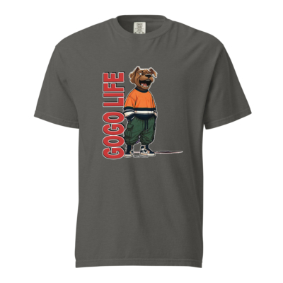 GoGo Life: Dog Barking | Heavyweight T-shirt - Image 5