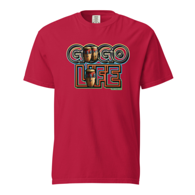 GoGo Life: Flavored Tunes (Matrix) Heavyweight T-shirt - Image 2
