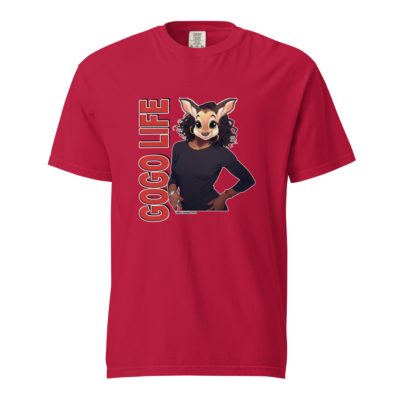 GoGo Life: She Wears It Well | Heavyweight T-shirt - Image 3