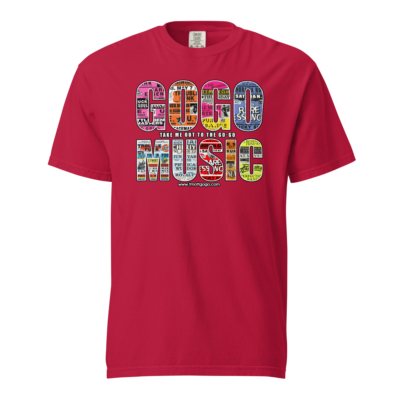 Go-Go Music Classic Posters Print | Heavyweight T-shirt - Image 2