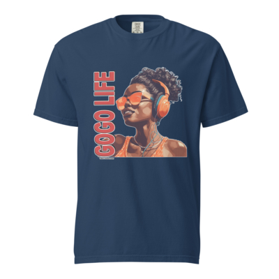 GoGo Life: She Radiates | Heavyweight T-shirt - Image 4