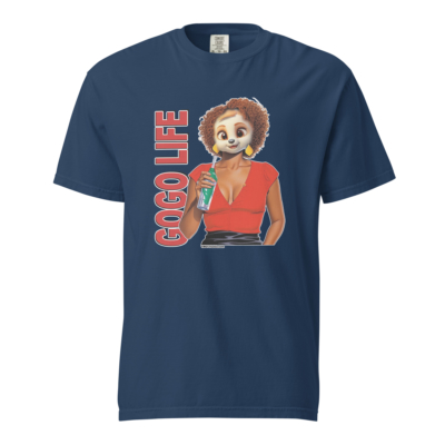GoGo Life: Here Kitty Kitty | Heavyweight T-shirt - Image 4