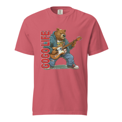 GoGo Life: Grizzly Bear Pickin | Heavyweight T-shirt - Image 13