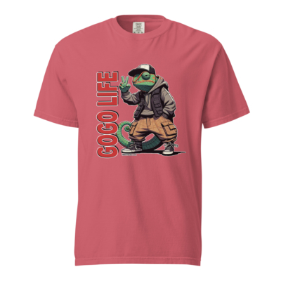 GoGo Life: Cool Chameleon | Heavyweight T-shirt - Image 13