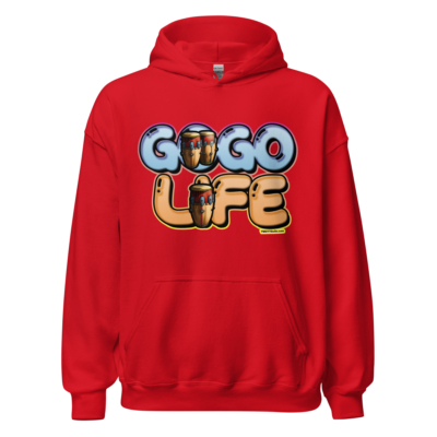 GoGo Life: Flavored Tunes (Blue & Gold) Hoodie - Image 5