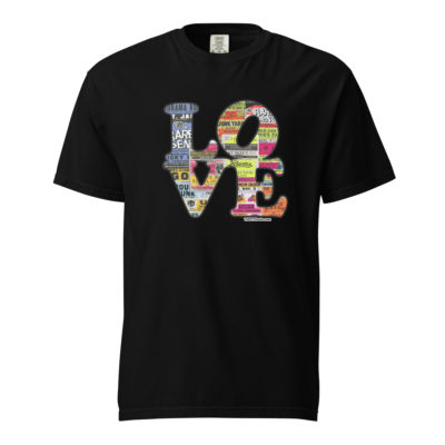 GoGo Love Classic Posters Heavyweight T-shirt - Image 2