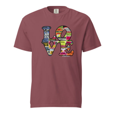 GoGo Love Classic Posters Heavyweight T-shirt - Image 5
