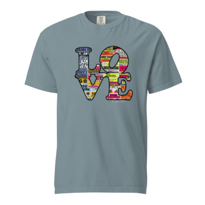 GoGo Love Classic Posters Heavyweight T-shirt - Image 13