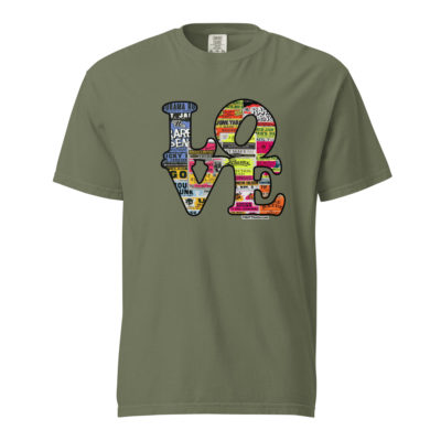 GoGo Love Classic Posters Heavyweight T-shirt - Image 10