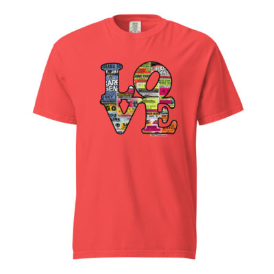 GoGo Love Classic Posters Heavyweight T-shirt - Image 11
