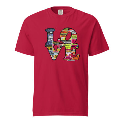 GoGo Love Classic Posters Heavyweight T-shirt - Image 3