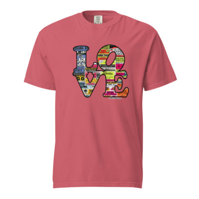 GoGo Love Classic Posters Heavyweight T-shirt - Image 12